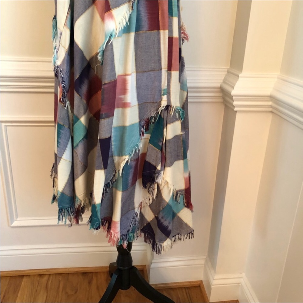 Anthropologie Maeve Patchwork Handkerchief Dress - Picture 8 of 15
